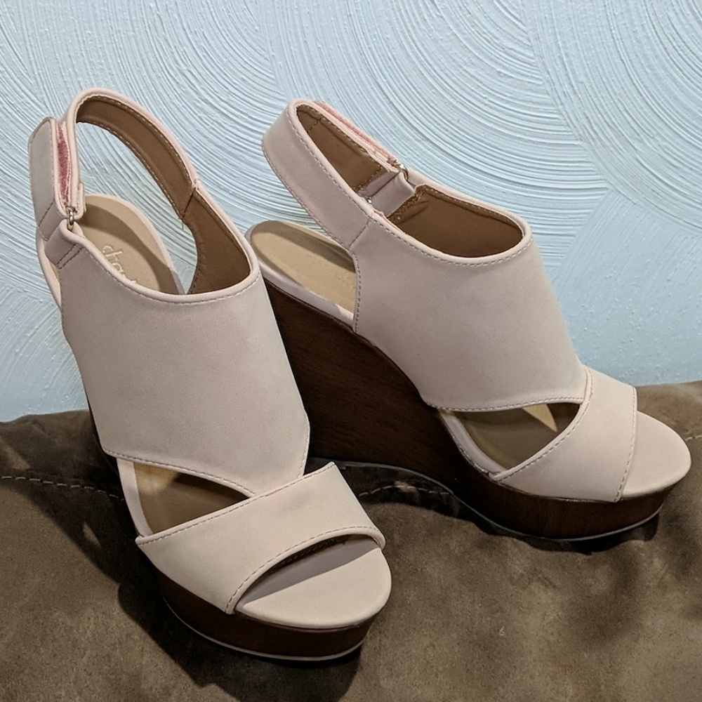 Charlotte Russe 4.5" wedge heels
